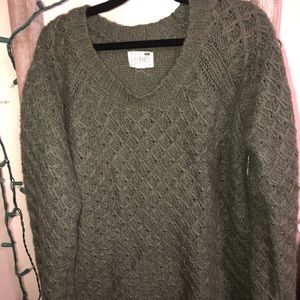 Army Green Sweater